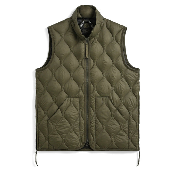 Military Hi Neck W-Zip Down Jacket (Soft Shell) - Rooster 