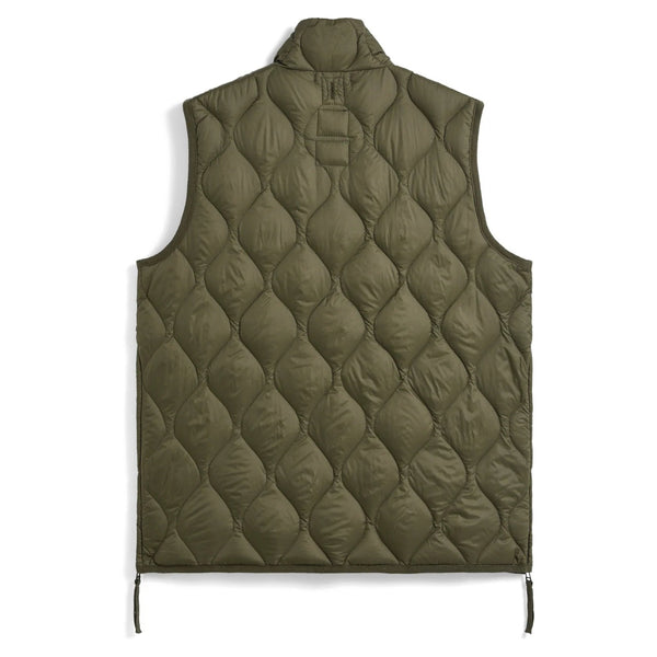 Military Hi Neck W-Zip Down Jacket (Soft Shell) - Rooster 