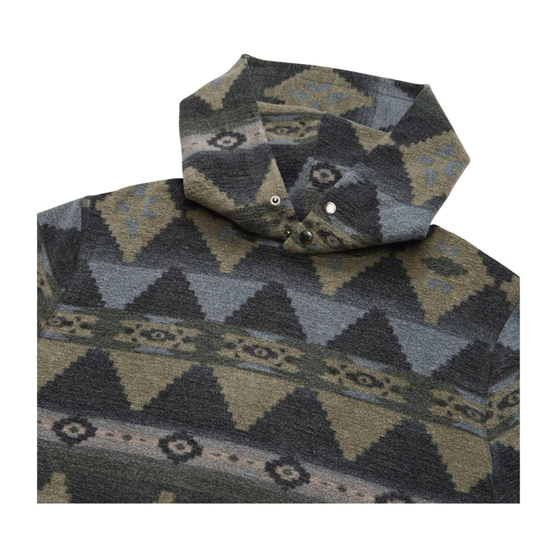 Tajima Hoodie – Mitla Motifs : True Black