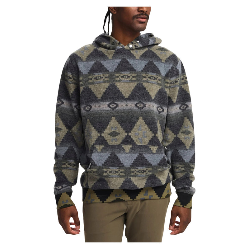 Tajima Hoodie – Mitla Motifs : True Black