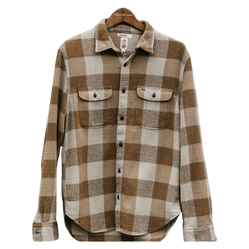 The Brace Waffle Plaid – Fog