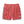 Flat lay of Fair Harbor Breaker Short in Washed Red showcasing soft performance fabric, elastic waistband, and inner lining