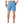 Back view of Fair Harbor Breaker Short in Wave Blue with back pocket and subtle branding