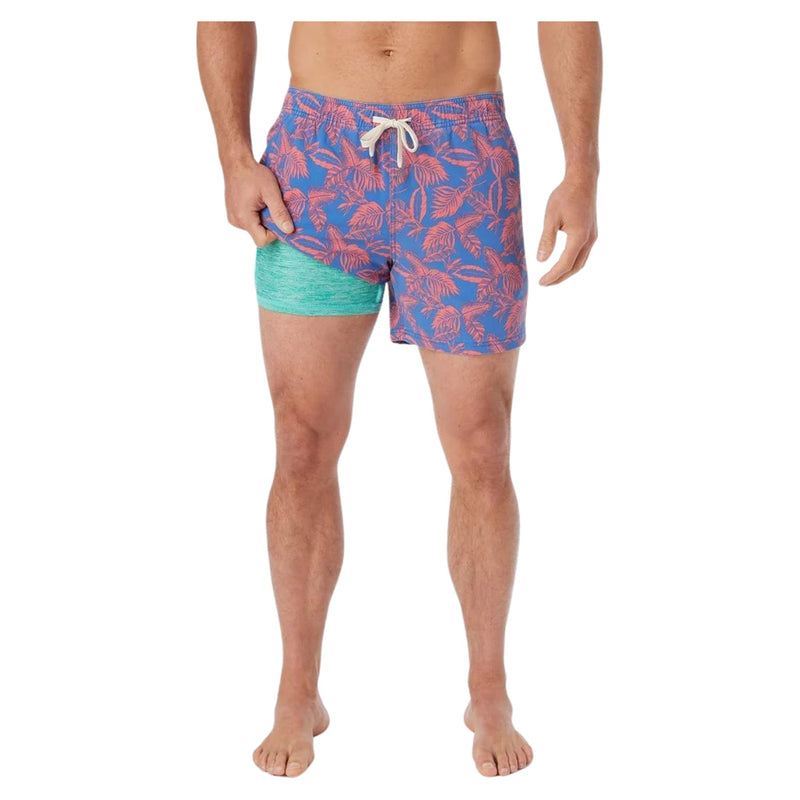 The Bungalow Trunk – Cobalt Neon Leaves