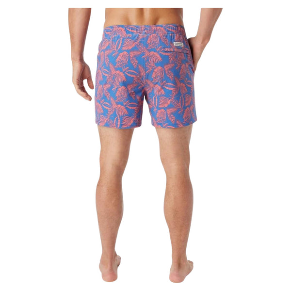 The Bungalow Trunk – Cobalt Neon Leaves