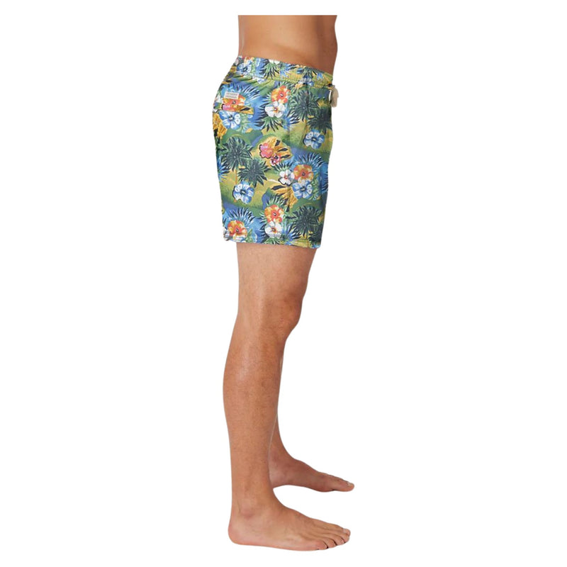 The Bungalow Trunk – Green 3D Vintage Tropical