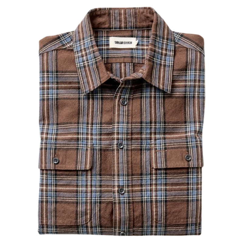 The Craftsman Shirt – Brick Plaid