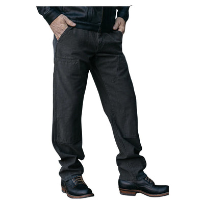 The Double Knee Pants Classic Straight - Concrete