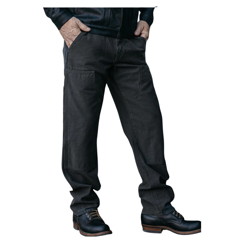 The Double Knee Pants Classic Straight - Concrete – Concrete