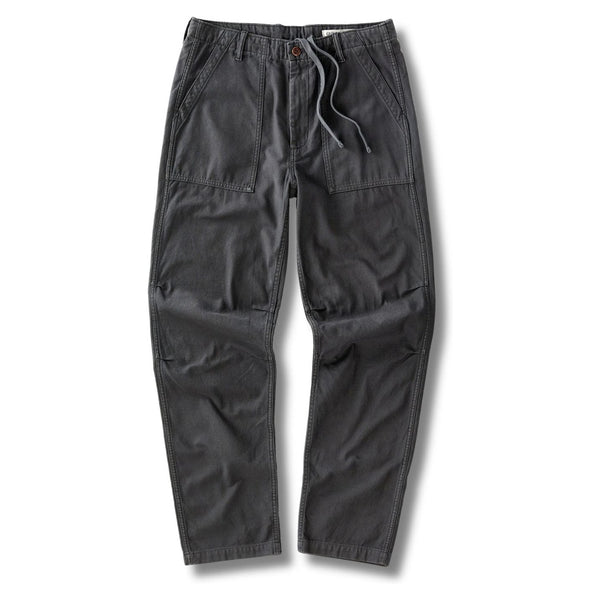 The Field Pant Washed Black - Rooster 