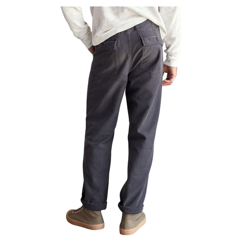 The Field Pant Washed Black - Rooster 