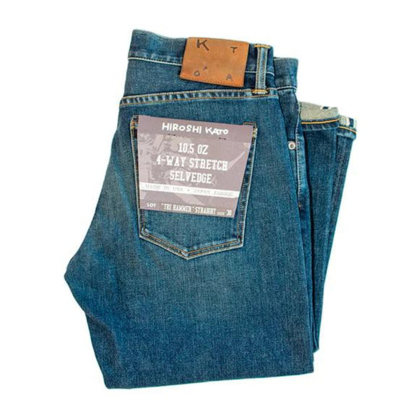 The Hammer Straight- Rain 10.5oz Selvedge - Rooster 