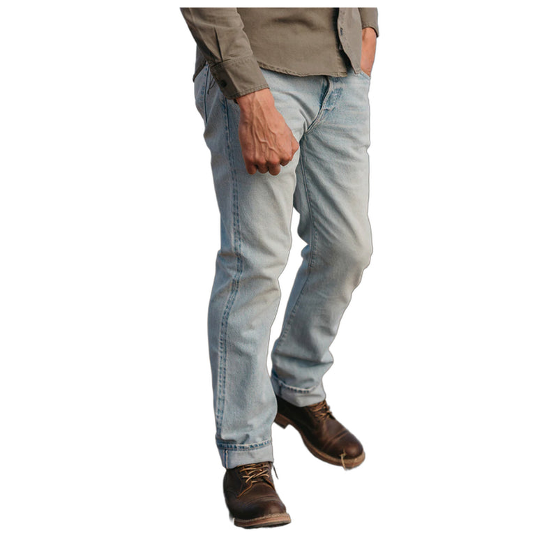 The Hammer Straight Natural Slub Indigo 12.5oz – HUEY