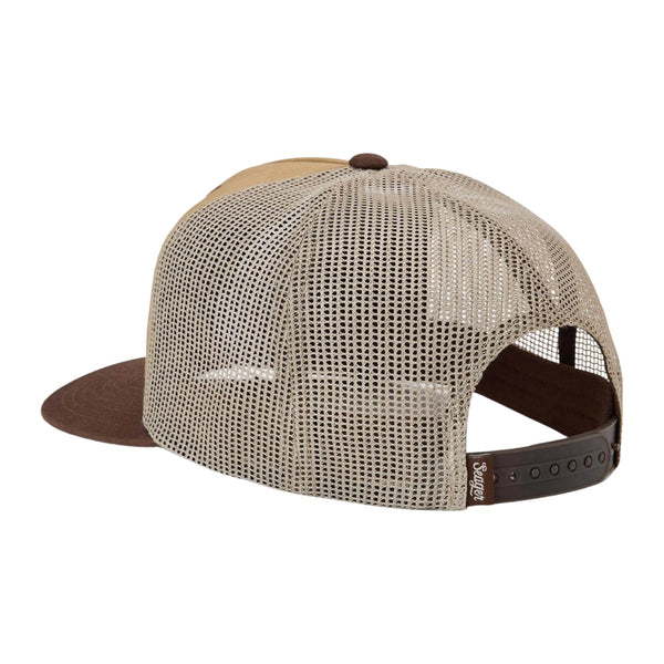 The Herd Snapback Tan/ Brown - Rooster 