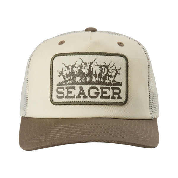 The Herd Trucker - Cream/Woodland - Rooster 