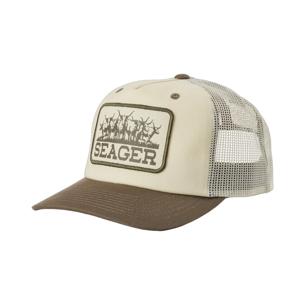 The Herd Trucker - Cream/Woodland - Rooster 