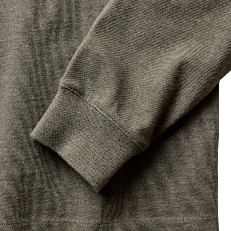 The Long Sleeve Shop Tee – Army Twist