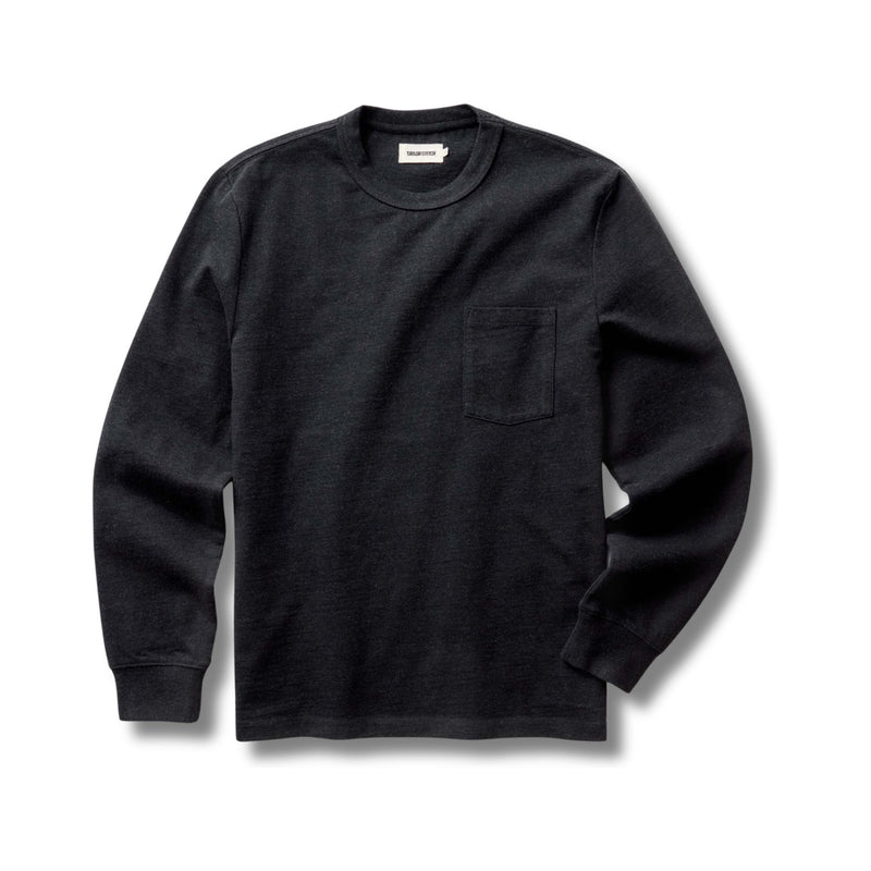 The Long Sleeve Shop Tee – Coal Twist