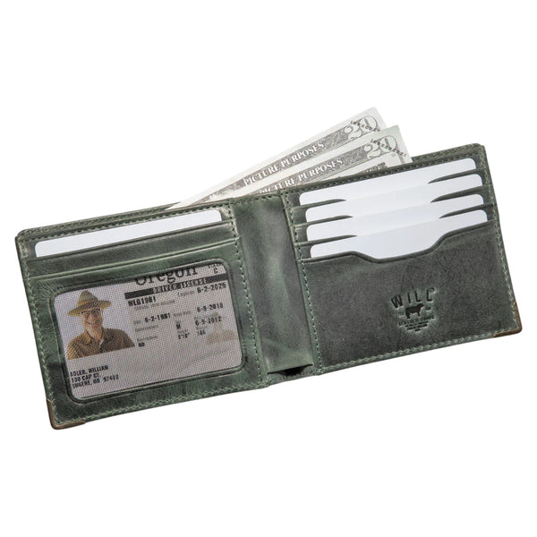 The Magnate Billfold – Leather - Green