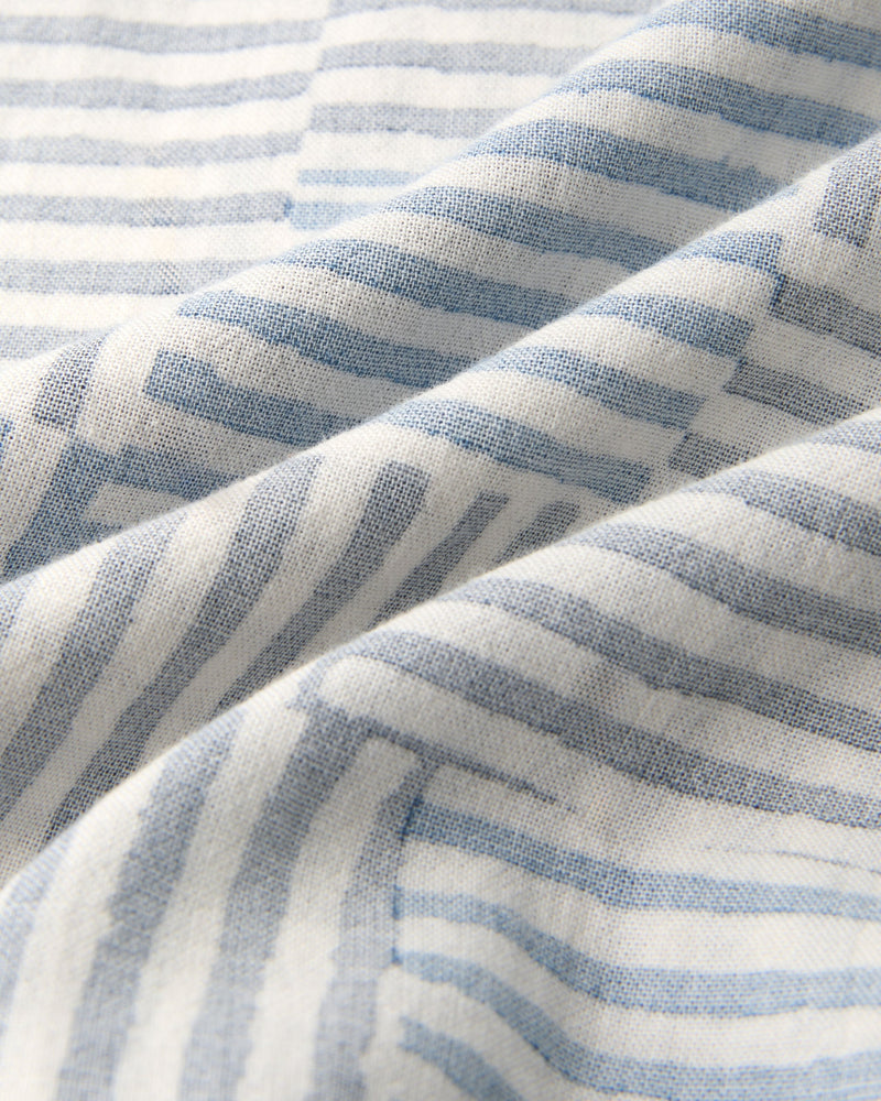 The S/S Studio Shirt – French Blue Stripework