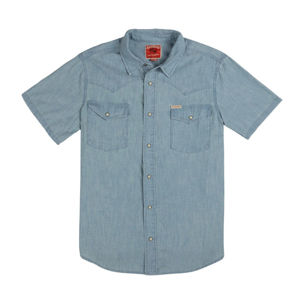 The Wyatt Pearl Snap Short Sleeve Solid - Rooster 
