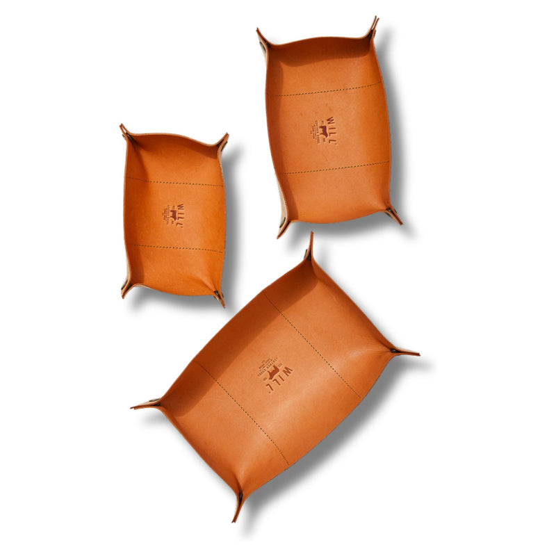 Three Piece Tray Set – Tan