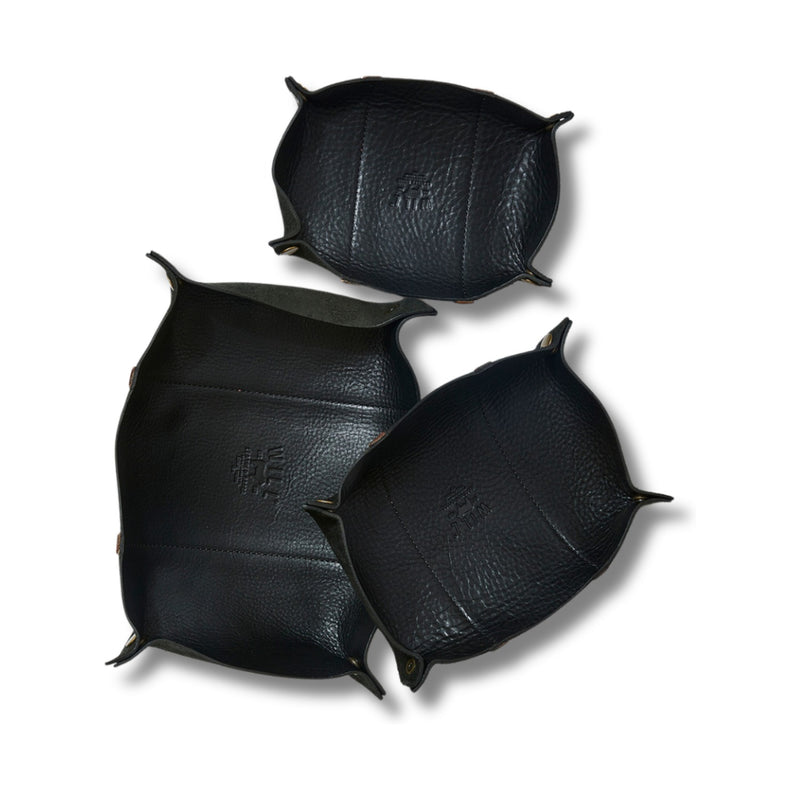 Three Piece Tray Set – Black