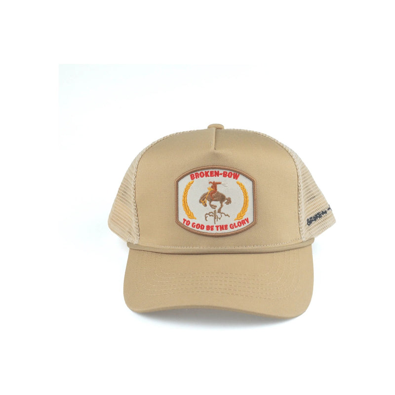To God Be The Glory Snapback – Tan
