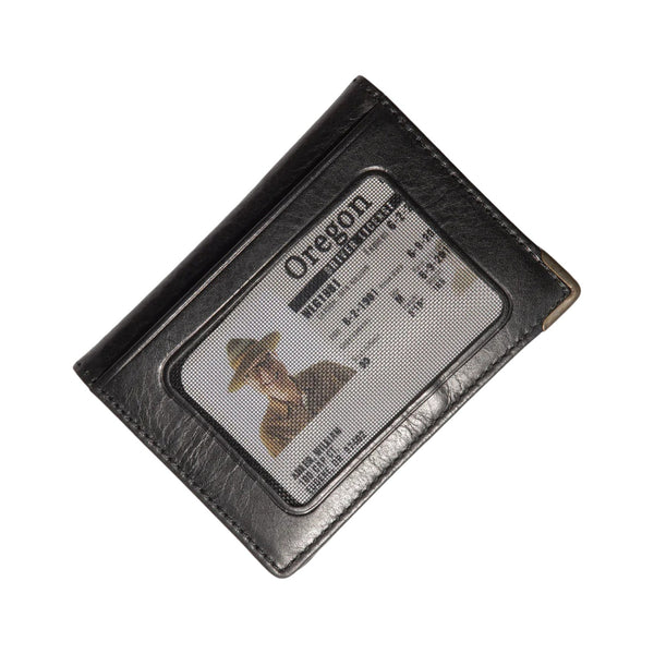 Tradesman Slim Leather Wallet - Rooster 