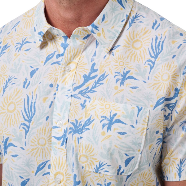 Souvenir City Button Up - Rooster 