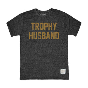 Trophy Husband – Charcoal/ Yellow