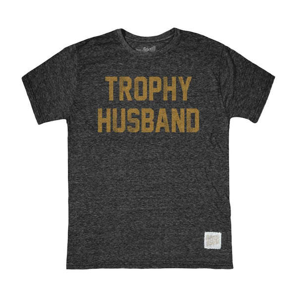 Trophy Husband – Charcoal/ Yellow