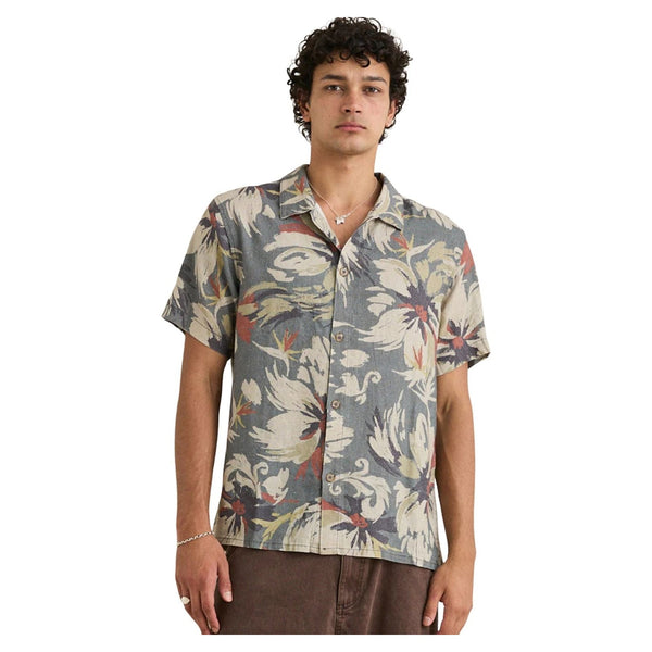 Tropical Camo SS Shirt - Rooster 