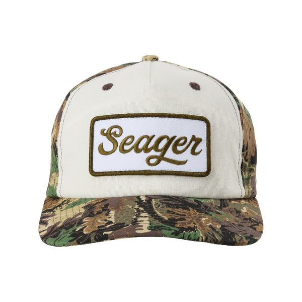 Uncle Bill Hemp Snapback Camo/Cream - Rooster 