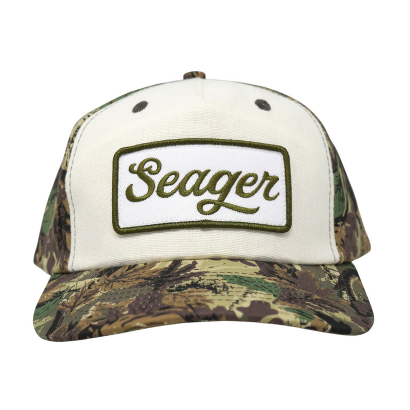 Uncle Bill Hemp Snapback Camo/Cream - Rooster 