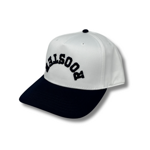 Upside Down Puff Rooster – White/Black