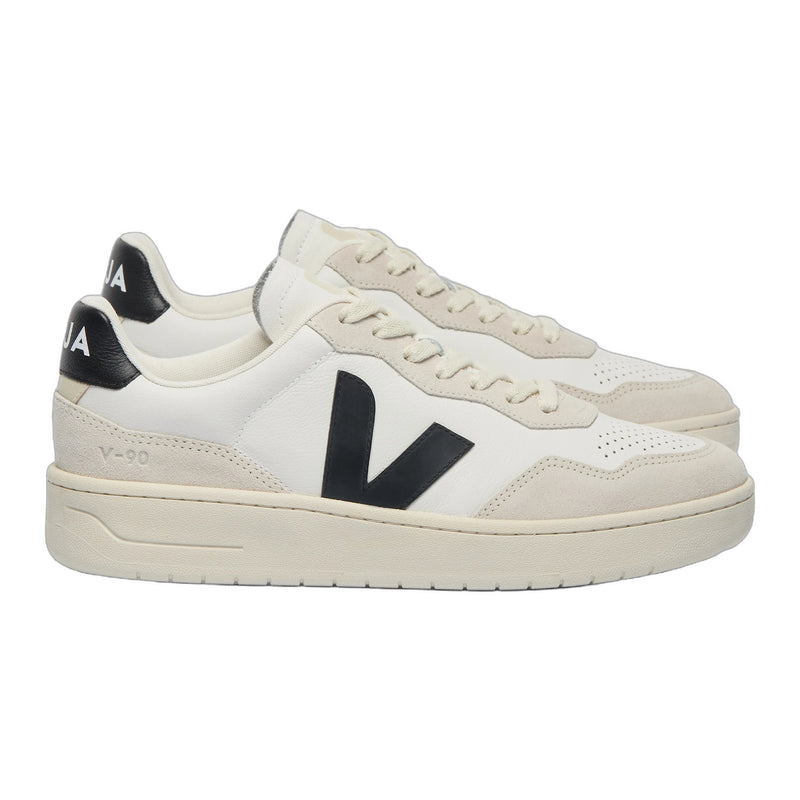 V-90 O.T. Leather – WHITE_BLACK