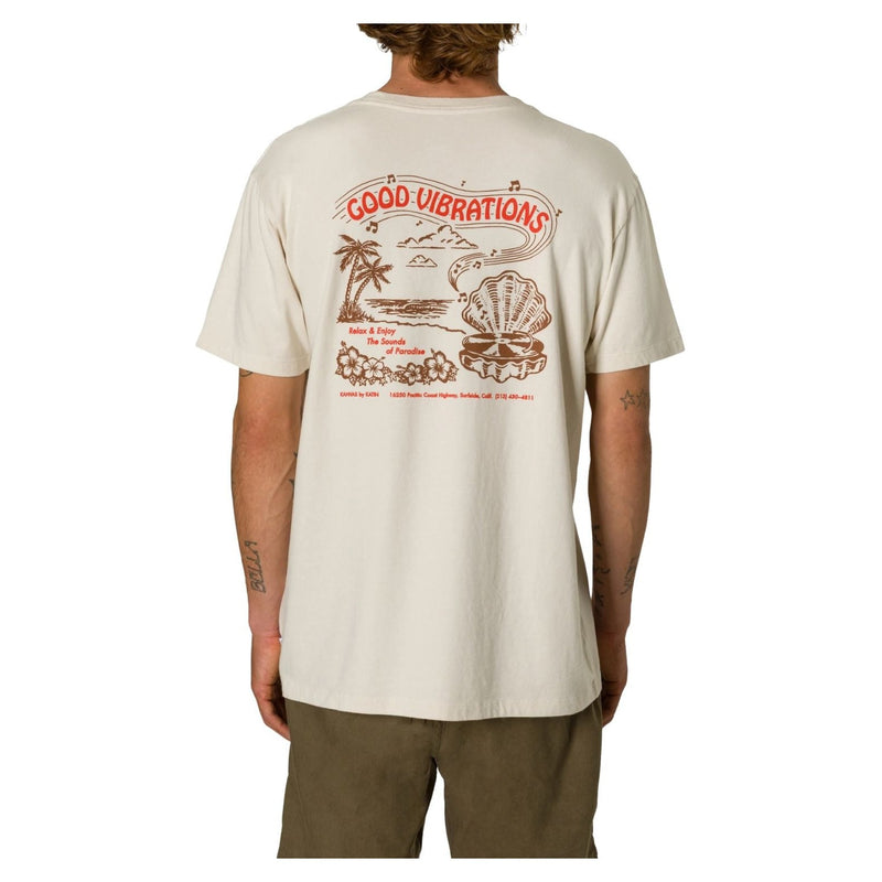 Vibrations Tee – Vintage White
