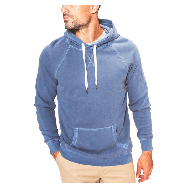 Vintage Thermal Hoodie – Vintage Blue