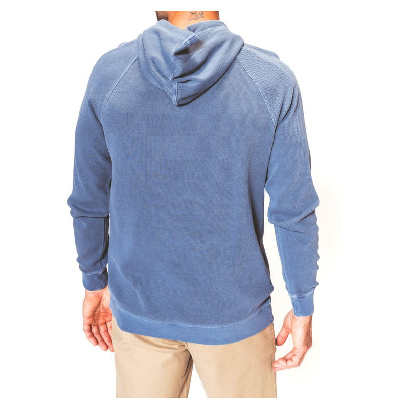 Vintage Thermal Hoodie – Vintage Blue