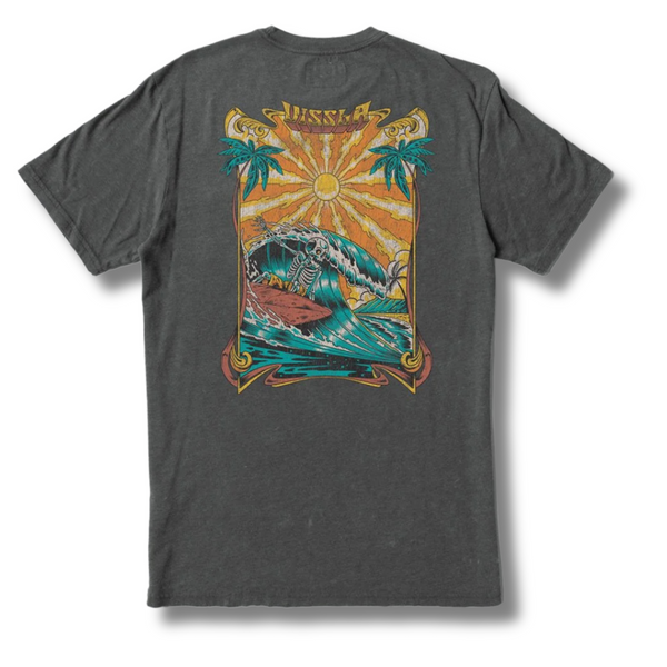 Shredded Cosmic Wash Tee - Rooster 