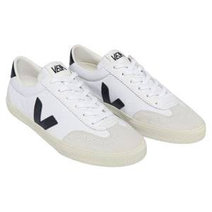 Volley Canvas – White Black