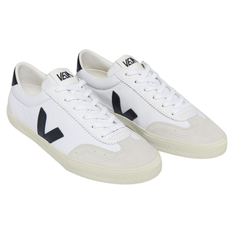 Volley Canvas – White Black