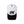 White & Black Logo Hat - Rooster 