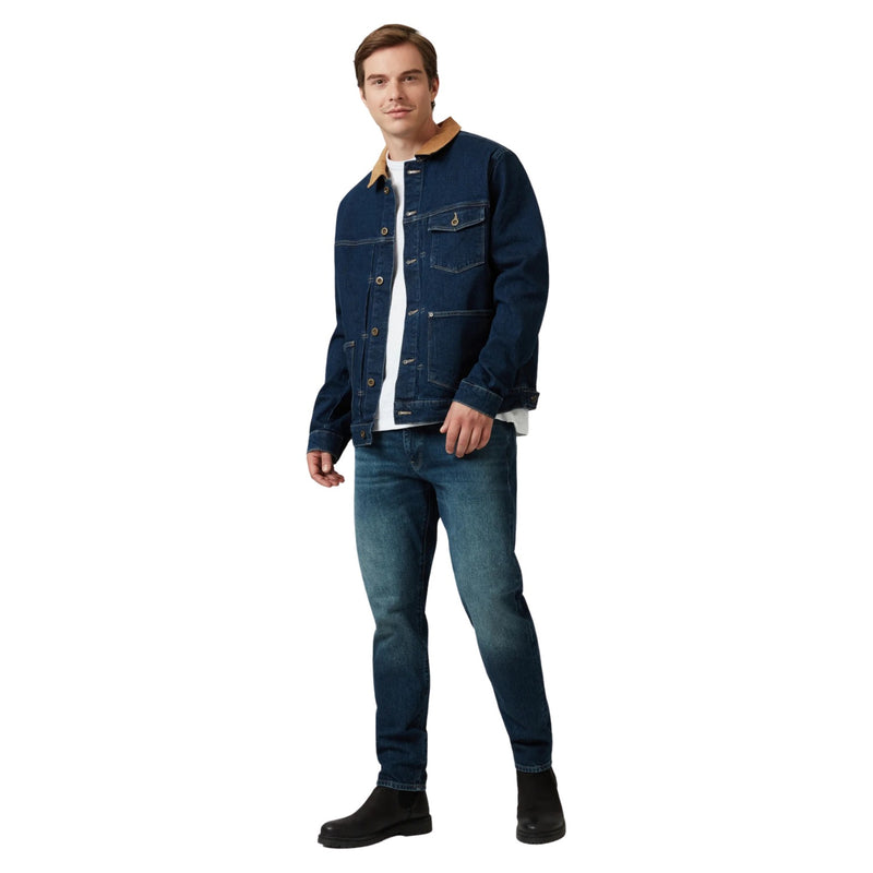 Willy Denim Jacket – Deep Blue Denim