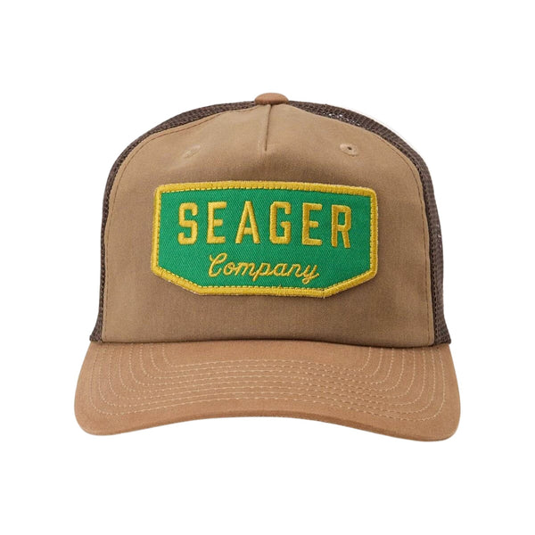 Wilson Waxed Canvas Snapback Tan - Rooster 