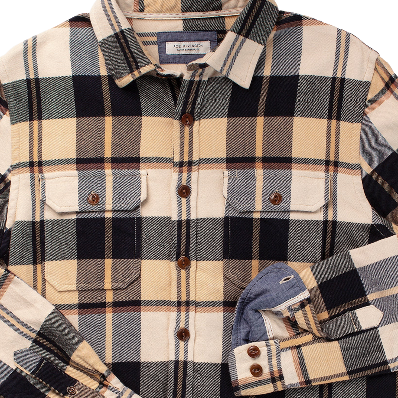 Winter Flannel - Utility Shirt – Midnight Dune
