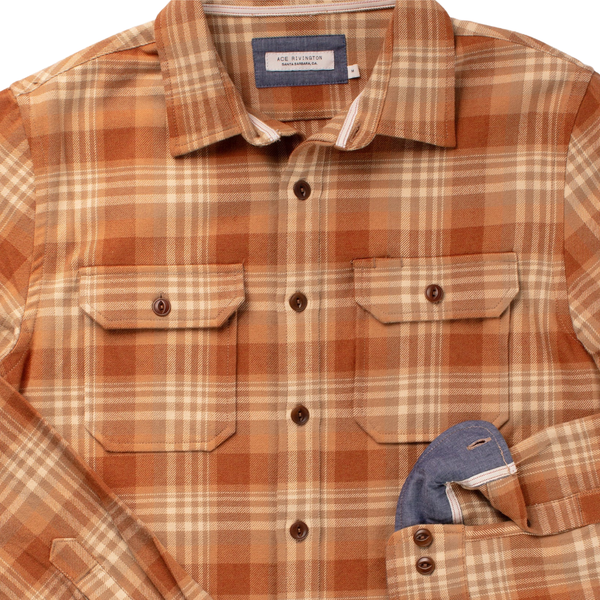 Winter Flannel - Utility Shirt - Rooster 
