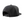 Back view of Work Roughneck snapback cap in black with reflective patch and structured fit – Rooster