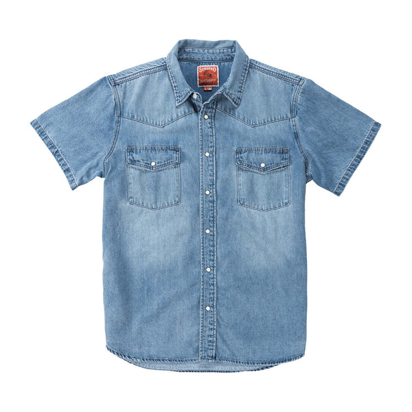 The Wyatt Pearl Snap – Vintage Denim
